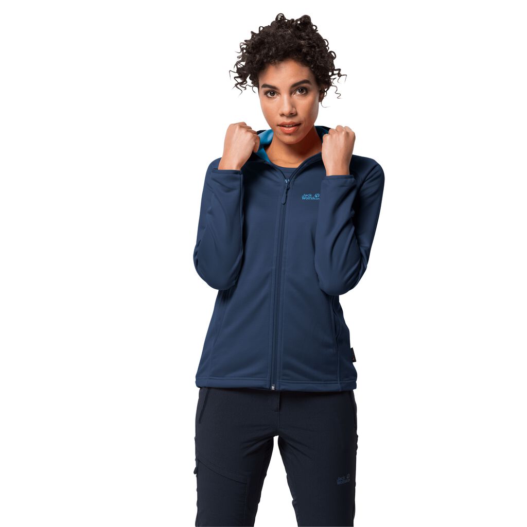 Jack Wolfskin STAR Vestes Femme Indigo Foncé - OPEYASW-86